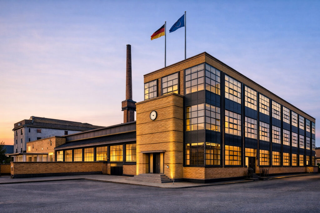 Besuch des Fagus-Werks und der Marienburg – Vereinsfahrt 2023 Fagus-Werk in Alfeld – erstes Ziel der Vereinsfahrt.